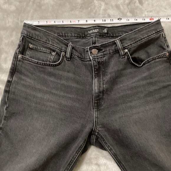 Lauren Ralph Lauren Women’s Jeans Black Skinny Stretch Size 12 - Picture 8 of 10